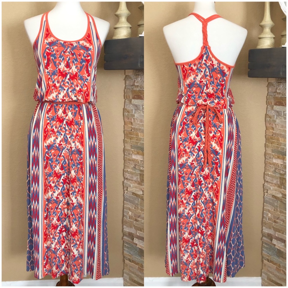 SOLD 🚨The North Face Nicolette Maxi Coral Dress - Picture 2 of 8